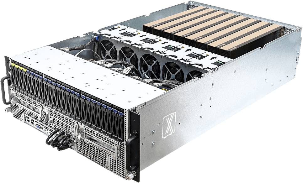 PRO Maestro 8IGPS 8 GPU Server with Dual Intel Xeon 4th & 5th Gen ...