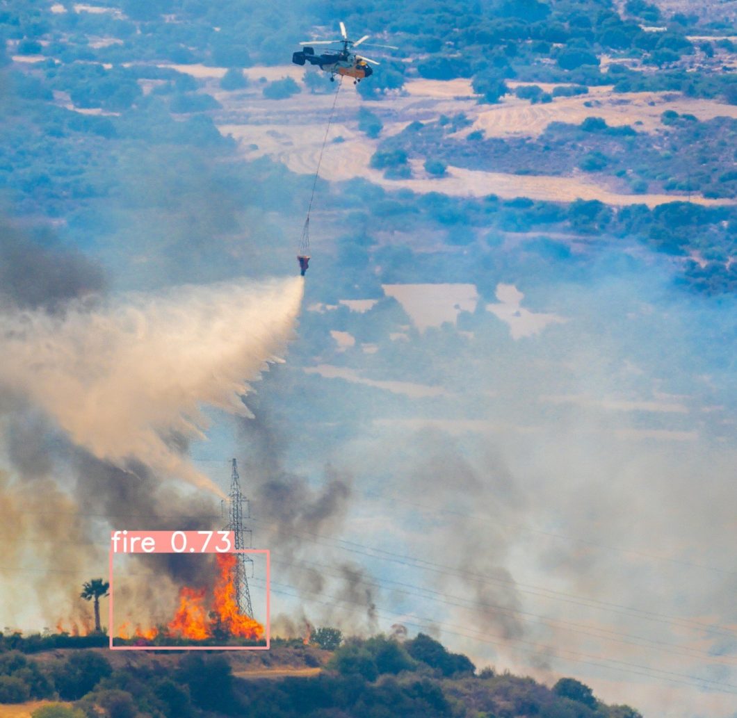 Wildfire detection with computer vision