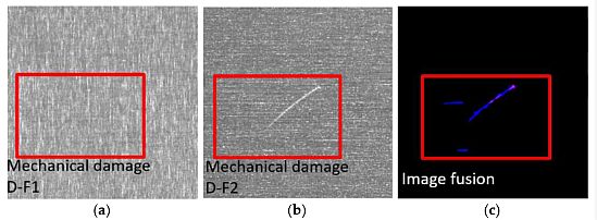 Image Fusion for defect identification in industry 