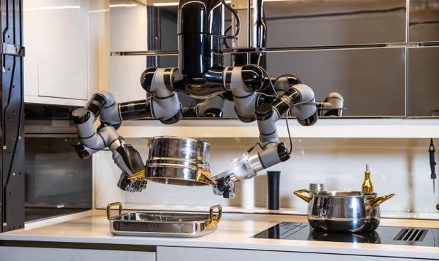 Moley Robotic Kitchen with 2 arms 