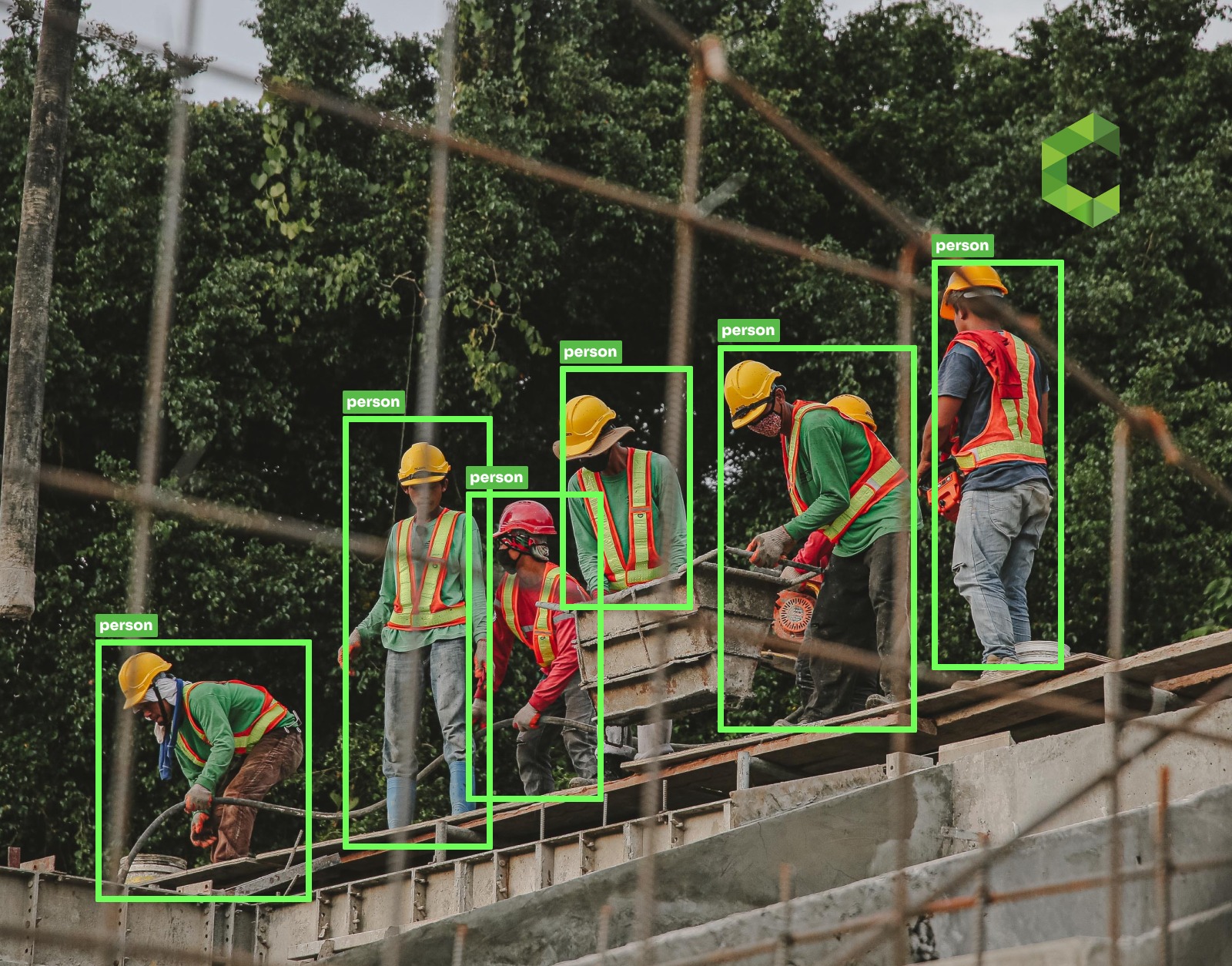 Computer vision in construction for safety and warning detection